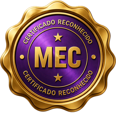 Selo Certificado reconhecido pelo MEC